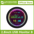 Monitor USB Waveshare da 2,1/2,8/3,4/4 pollici, schermo LCD/dispositivo del dispositivo di