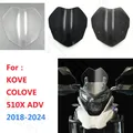 Schermo per Colove Kove 510X 510 X KY510X KY510 X ADV moto Sport parabrezza parabrezza deflettori visiera grigio