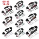 Moto Estensione Fascia LED Indicatori di direzione Parafango Posteriore Per Harley Touring Road King Electra Glide FLHR FLTRX 2009-2022