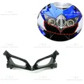 Carene di iniezione del naso superiore anteriore della moto adatte per Suzuki GSXR600 GSXR750 GSXR 600 750 K8 2008 2009 2010 vernice in fibra di carbonio