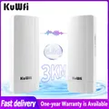 KuWFi 900Mbps Wireless Bridge 5.8G Router Wifi esterno Extender Wifi 3KM A lungo raggio Punto a punto Copertura Wifi per fotocamere