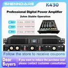 ShennDare 4x2800W Audio amplificatore di potenza professionale 4 canali 1U Subwoofer amplificatore classe D Line Array altoparlante preamplificatore