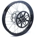 Moto cerchi posteriori da 2.15-18 pollici cerchi in lega di alluminio con disco freno pignone per Kayo T2 Dirt Pit Bike