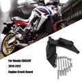 Per HONDA CB650F CBR650F CB CBR 650F 650 F 2014 2015 2016 2017 protezione antiurto del motore del motociclo protezione del cursore della copertura dello statore