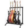 Vevor - Support de guitare a 5 emplacements, porte 5 guitares basses pliable avec base