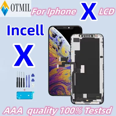 Incell For Apple iPhone X LCD Display + Touch Digitizer Assembly for iPhone 10 for iphone 10 A1865, A1901 LCD Screen Replacement