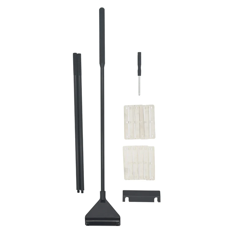 Aquarium Algen Entferner Aluminium Legierung Schaber Klinge Aquarium Aquatische Wasser Anlage Gras Reinigung Werkzeuge Reiniger Kit Zubehör Image