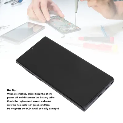 Phone Digitizer Touchscreen Stable Size Replacement Phone LCD Screen Assembly High Resolution 6.8