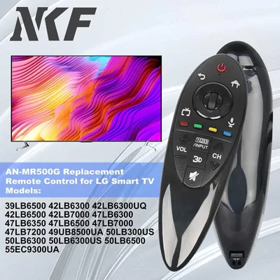 Replacement Remote Control for LG TV - Compatible with AN-MR500G, AN-MR500, and MBM63935937 - Works