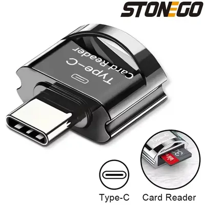 STONEGO USB 3.0 Type C To Micro-SD TF Adapter OTG Card Reader Mini Card Reader Smart Memory Card