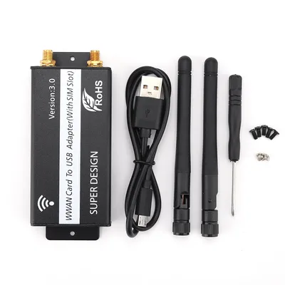 PCI-E To USB Adapter Card with SIM Card Slot Card Connector Universal Mini Adapter for WWAN/LTE