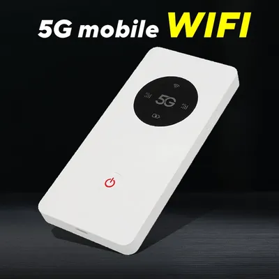 5G WiFi Mobile Hotspot Nano SIM Slot 2.77Gbps DL 1.25Gbps UL 16 Devices Capacity 5G WiFi Router with