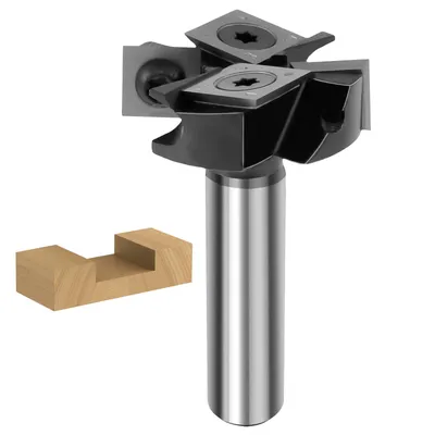 CNC Spoilboard Surfacing Router Bit 1/2inch ShankSurfacing Router Bit 1-1/2 Inch Cutting Diameter