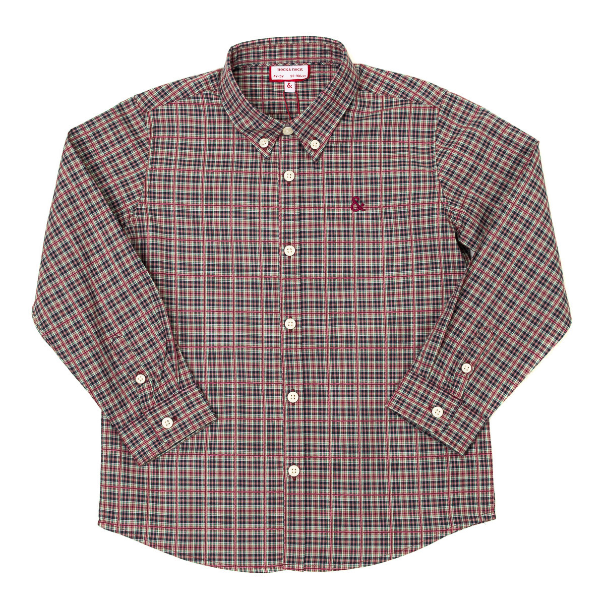 Langarmhemd mit Reverskragen 17I07011 Junge Image