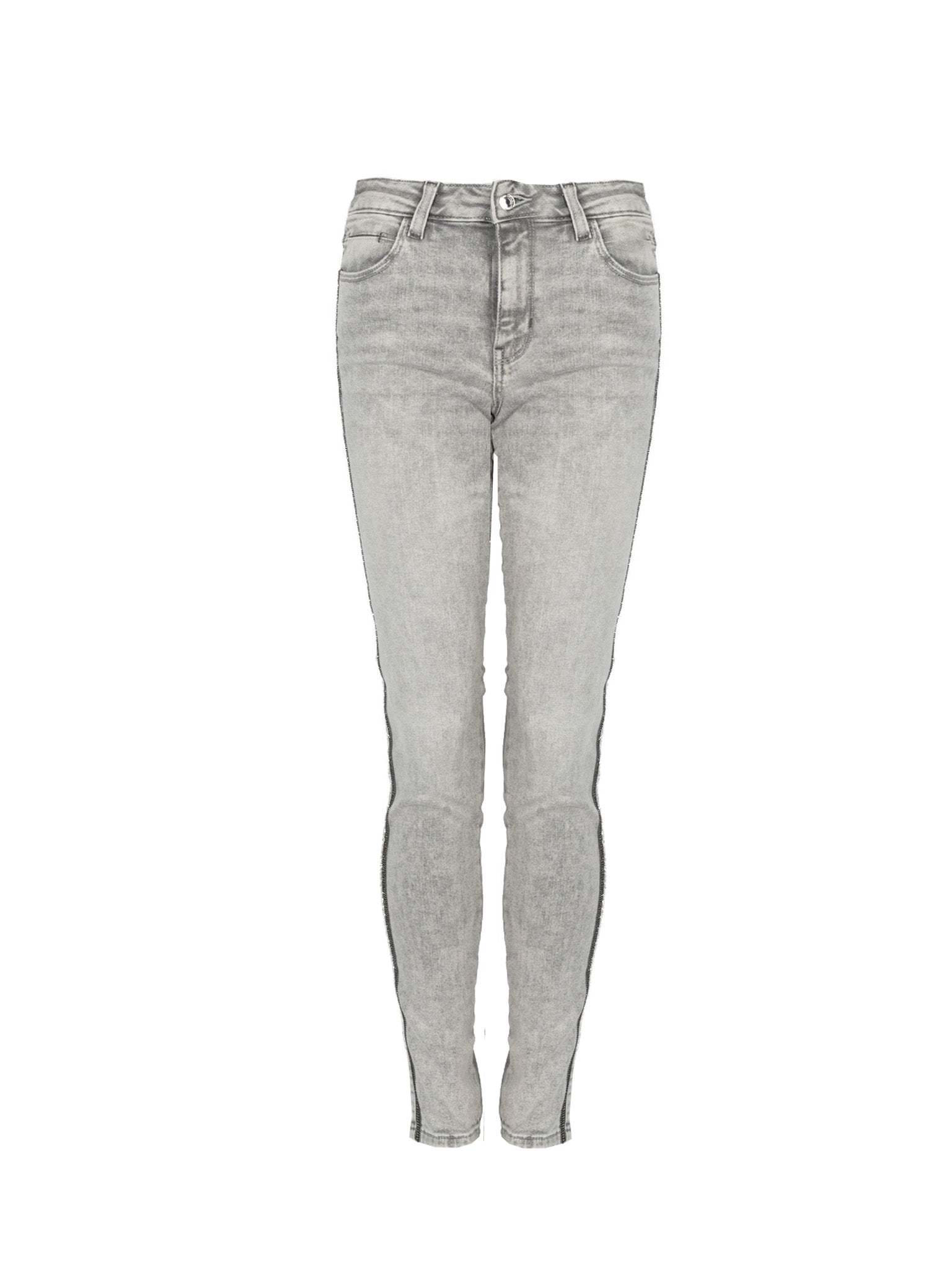 Guess Jeans Skinny Mid Damen grau 28 (Größe)
