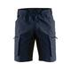 Blaklader - Pantaloncini di manutenzione elasticizzati T.40 - marino scuro/nero - 144918458699-40