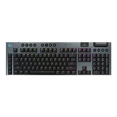 Logitech G G915 X LIGHTSPEED Full-Size Wireless Mechanical GL Gaming Keyboard with RGB Backlighting, Brown Clicky Switch