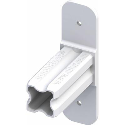 Flansch-Verbinder 23,5 mm weiß Kunststoff Verbinder Steckverbinder - Alfer Image