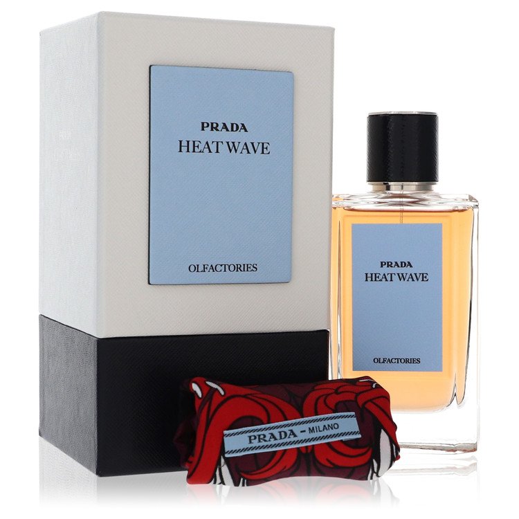 Prada Olfactories Heat Wave For Men By Prada Eau De Parfum Spray With Gift Pouch (unisex) 3.4 Oz