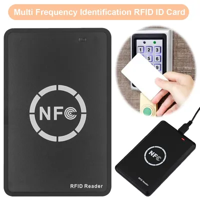 Smart Reader Writer 13.56MHz/125KHz/250KHz 125KHz Card Duplicator Free Software NFC Tag Replicator