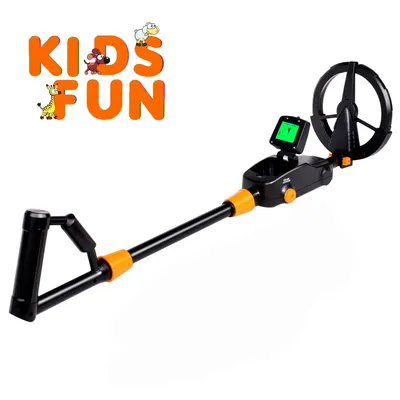 Metal Detector Kit for Kids With Waterproof Coil Backlight LCD Display Adjustable Metal Finder Tool