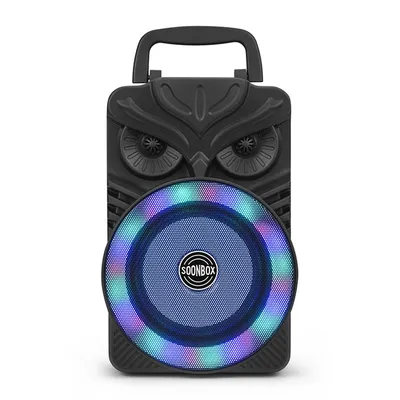 HiFi Speaker Bluetooth-Compatible 1200mAh Portable Music Player with RGB Light Outdoor HIFI Wireless