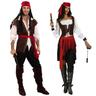 Pirates of the Caribbean Pirates of the Caribbean Outfits Costume Couple's Men's Women's Movie Cosplay Cosplay Costume Party Masquerade