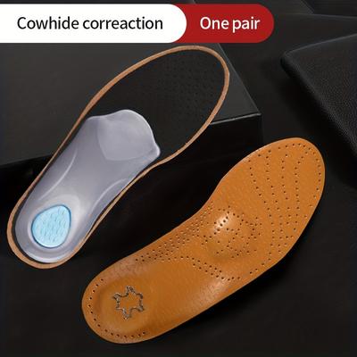 TEMU Premium Faux Insoles For Men & Women - Comfortable Shoe Inserts, 1 Pair