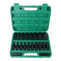 Set di bussole a percussione Set di chiavi a bussola a percussione profonda metrica da 1/2 "Set di chiavi pneumatiche per la rimozione dei pneumatici Kit di chiavi a bussola Set di utensili manuali