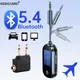 Trasmettitore ricevitore audio Bluetooth 5.4 Adattatore wireless stereo Hi-Fi 2 in 1 AUX da 3,5 mm