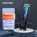 KOOTION-Disque dur interne SSD M2 NVcloser, 256 Go, 512 Go, Gen 4x4, PCIE 4.0tage 2280, pour PC portable et de bureau