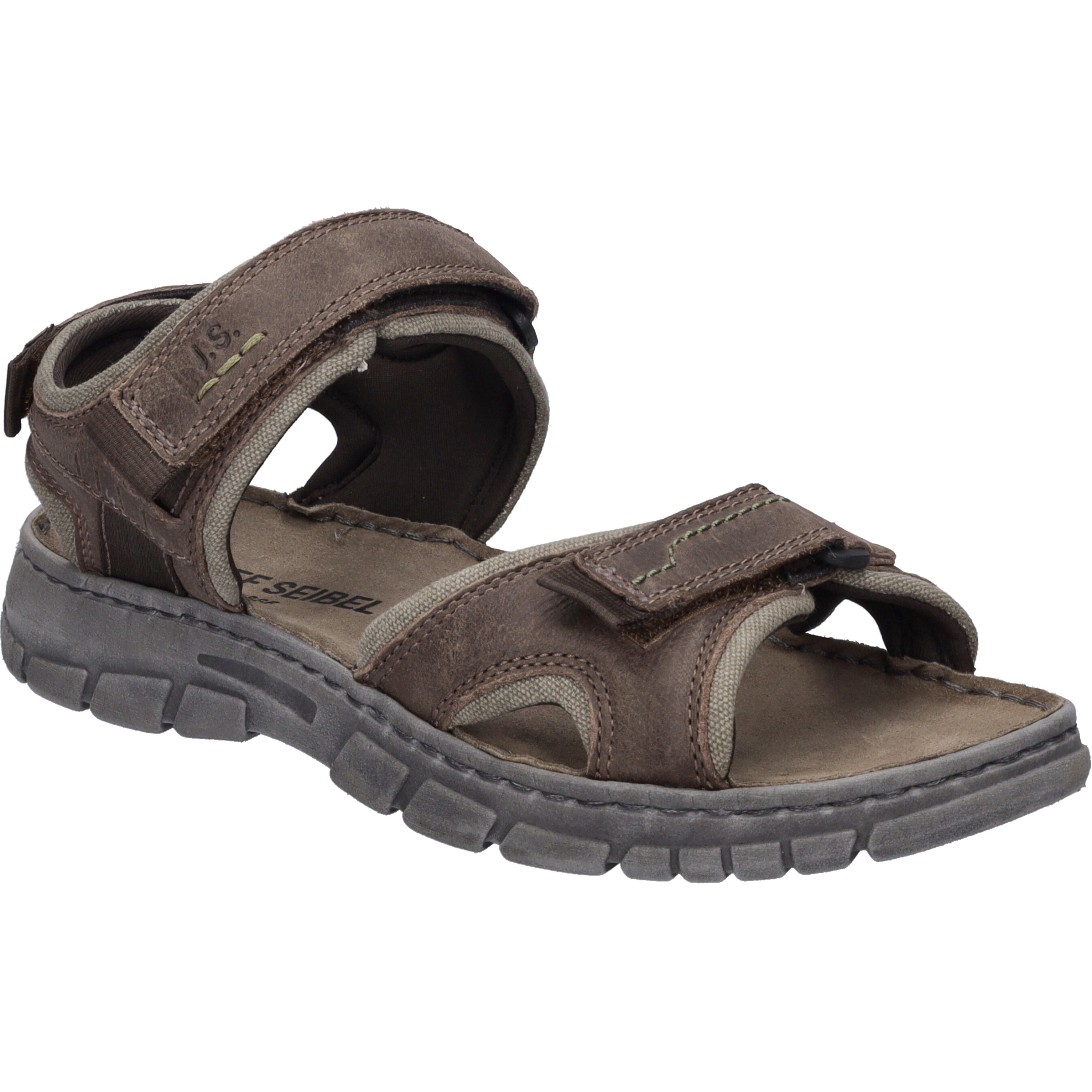 JOSEF SEIBEL Brendan 03 | Sandale für Herren | Braun Brendan 03, braun-kombi