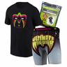 Men's Contenders Clothing Black/Neon Green The Ultimate Warrior Contenderoos T-Shirt & Boxer Briefs Set