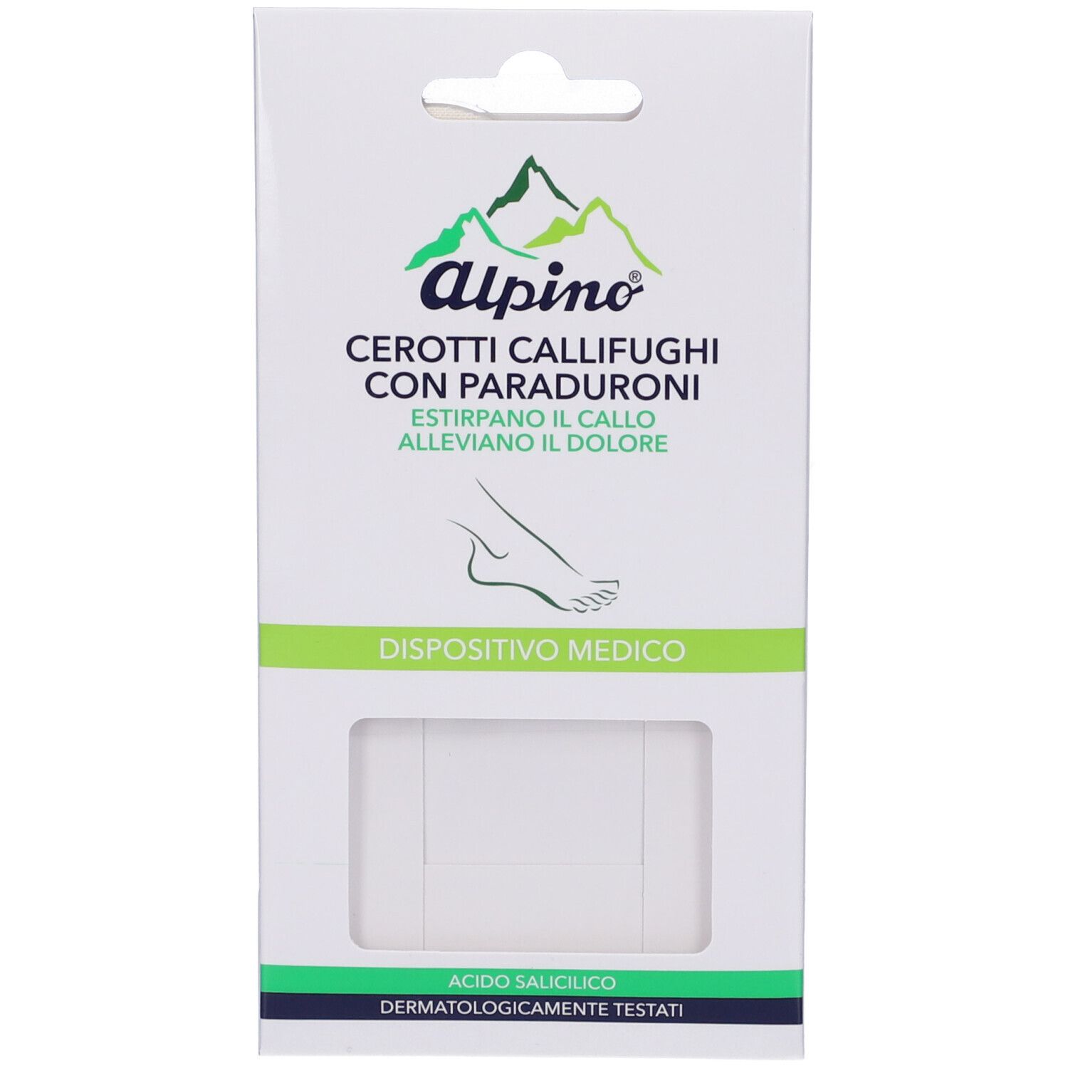 Alpino Cerotto Callifugo con Paraduroni