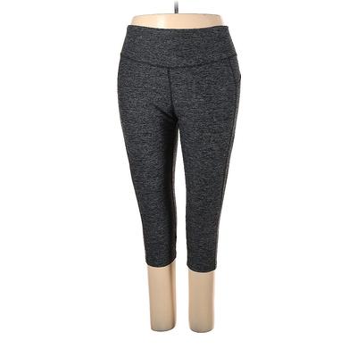 Nine West Active Pants - High Rise: Gray Activewear - Women's Size 3X