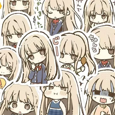 10/30/48 Stück Mädchen Shiina Mahiru Cartoon Aufkleber Der Engel Nächste Tür Spoils Me Rotten Anime Aufkleber Notebook Kawaii Aufkleber Spielzeug Image