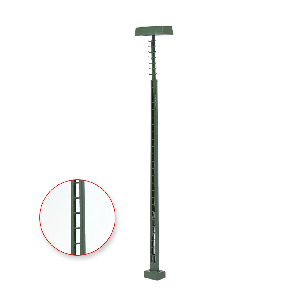 Evemodel 3 stücke Modelle isen bahnen ho oo Maßstab 1:87 Licht Gitter Mast Lampe hellweiß 4,84 in lqs51ho Image