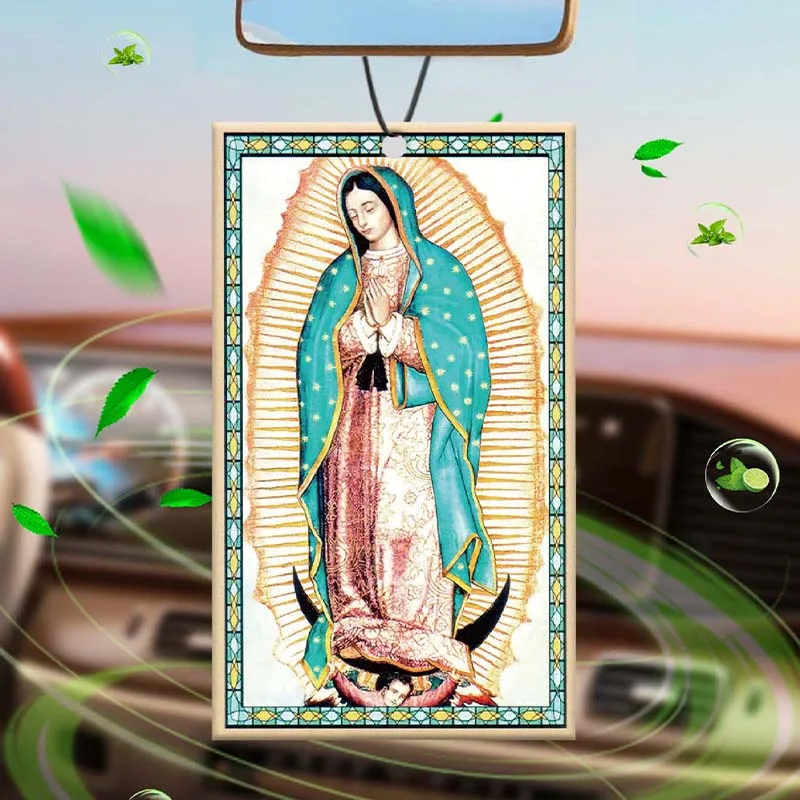 Die Madonna in Art Autoduft, Autoparfüm, Parfüm, langanhaltender Duft, Anhänger, Lüftungstasche Image