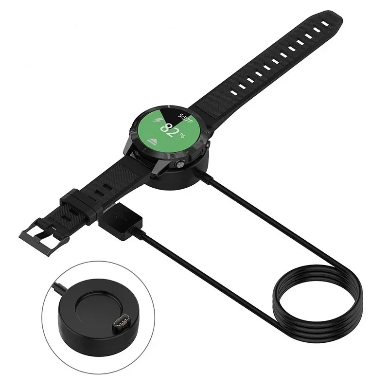 1M Uhr Ladegerät Für Garmin Forerunner 955 945 935 Lade USB Kabel Für Forerunner 255 245 245M 255S 55 45 Musik 745 Staub Stecker Image