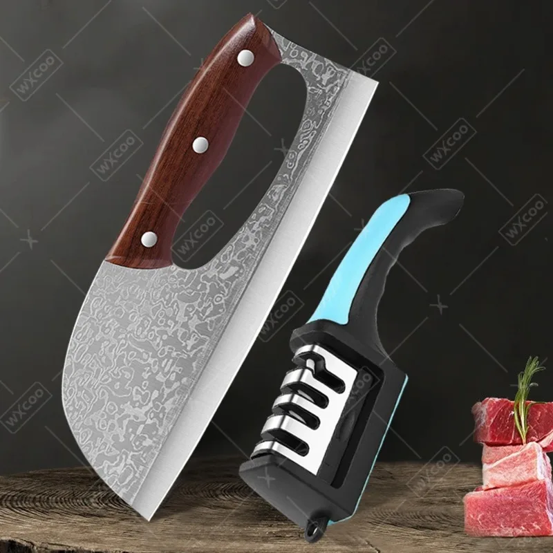 Multifunktionales Küchenmesser, bahnsparendes Gemüsemesser, Haushaltskochmesser, Fleischbeil, Messer, Küchenzubehör Image