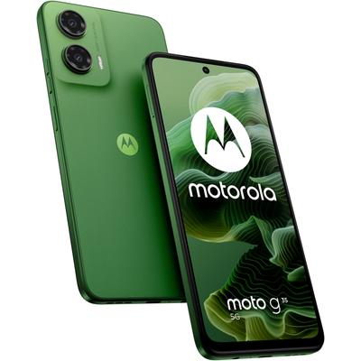 MOTOROLA Smartphone "moto g35 5G" Mobiltelefone Gr. 128 GB, grün (leaf green)