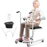 Vevor - Fauteuil Roulant Elevateur Patient, Siege Divise 180°, Fauteuil Transfert Patients