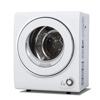 SIMZLIFE 110V Portable Clothes Dryer 1.6 Cu. ft. Front Load Stainless Steel Electric Dryers Machine for Apartment,RVs,Dorms