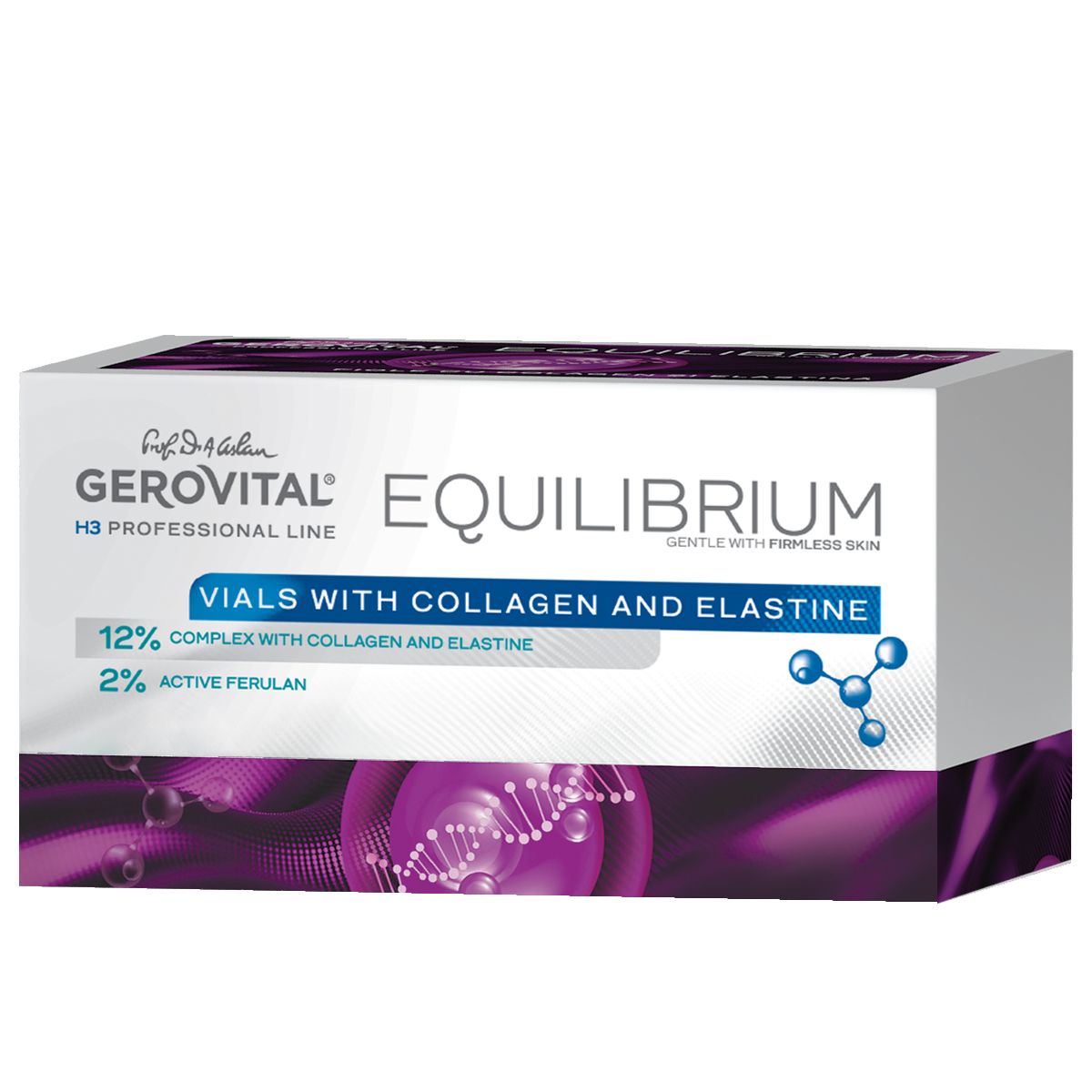 Gerovital Equilibrium Fiale con Complesso Marino 12% Collagene ed Elas