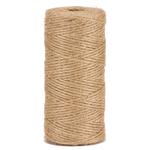 La cordeline Ficelle Jute Naturel, Ø1.5mm ±400m pour Le Jardinage, Bricolage, activités manuelles,