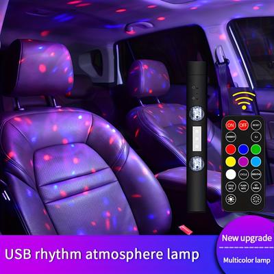 TEMU Car , , Decoration , Rgb , Dj , , Rhythm , Household Vehicles, Multiple