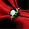 Anello quadrato verde/rosso Gioielli di moda con zirconi per accessori da donna Bellissimo regalo