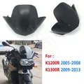 Per BMW K1200R K1300R Parabrezza Parabrezza K1200R 2005 2006 2007 2008 K1300R 2009 2010 2011 2012 2013 Deflettori del Vento Grigio
