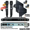 Leicozic Microfono Wireless AD4D-Pro KSM11 KSM9 Condensatore Capsula UA874 Antenna Microfono Professionale Sistema Radio 500/600 Mhz