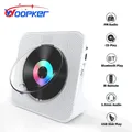 Woopker KC-806 Lettore CD portatile 5.0 Altoparlante Bluetooth 2.0 Pista stereo Telecomando a infrarossi Supporto radio FM CD/CD-R/CD-RW
